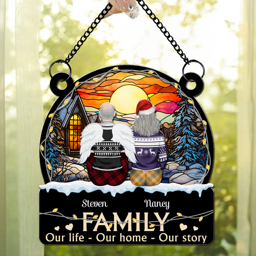 Our Family - Personalized Custom Suncatcher