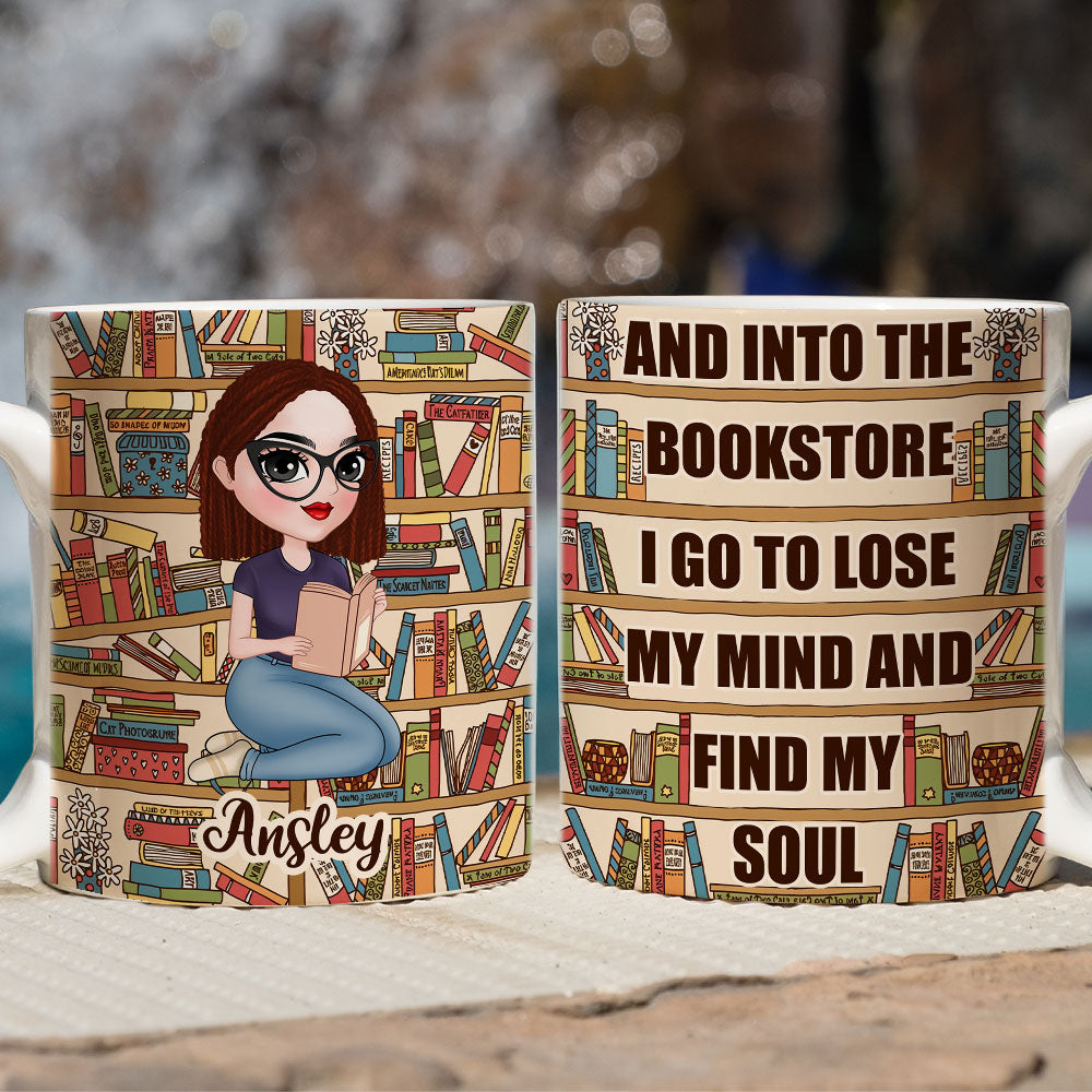 Book Lover - Personalized Custom Coffee Mug