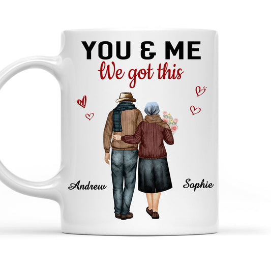 You Got Me - Personalized Custom Coffee Mug