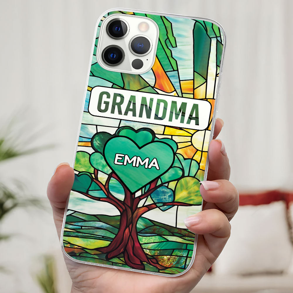Blessed To Be Called Grandma - Personalized Custom Phone Case