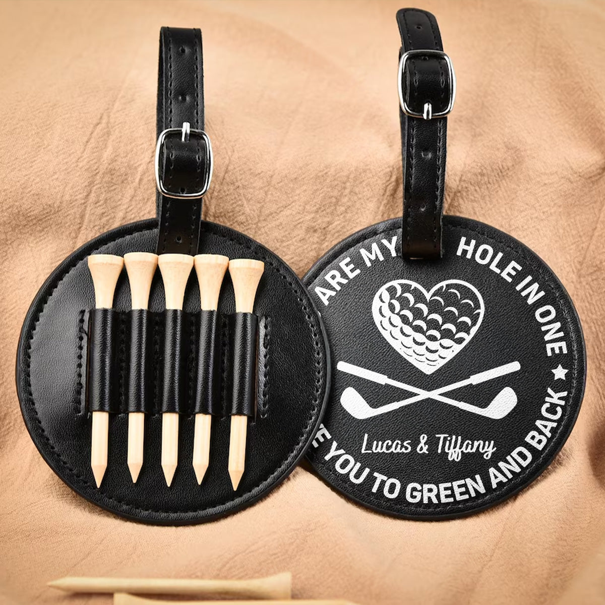 You Are My Hole In One - Personalized Custom Golf Tee Bag