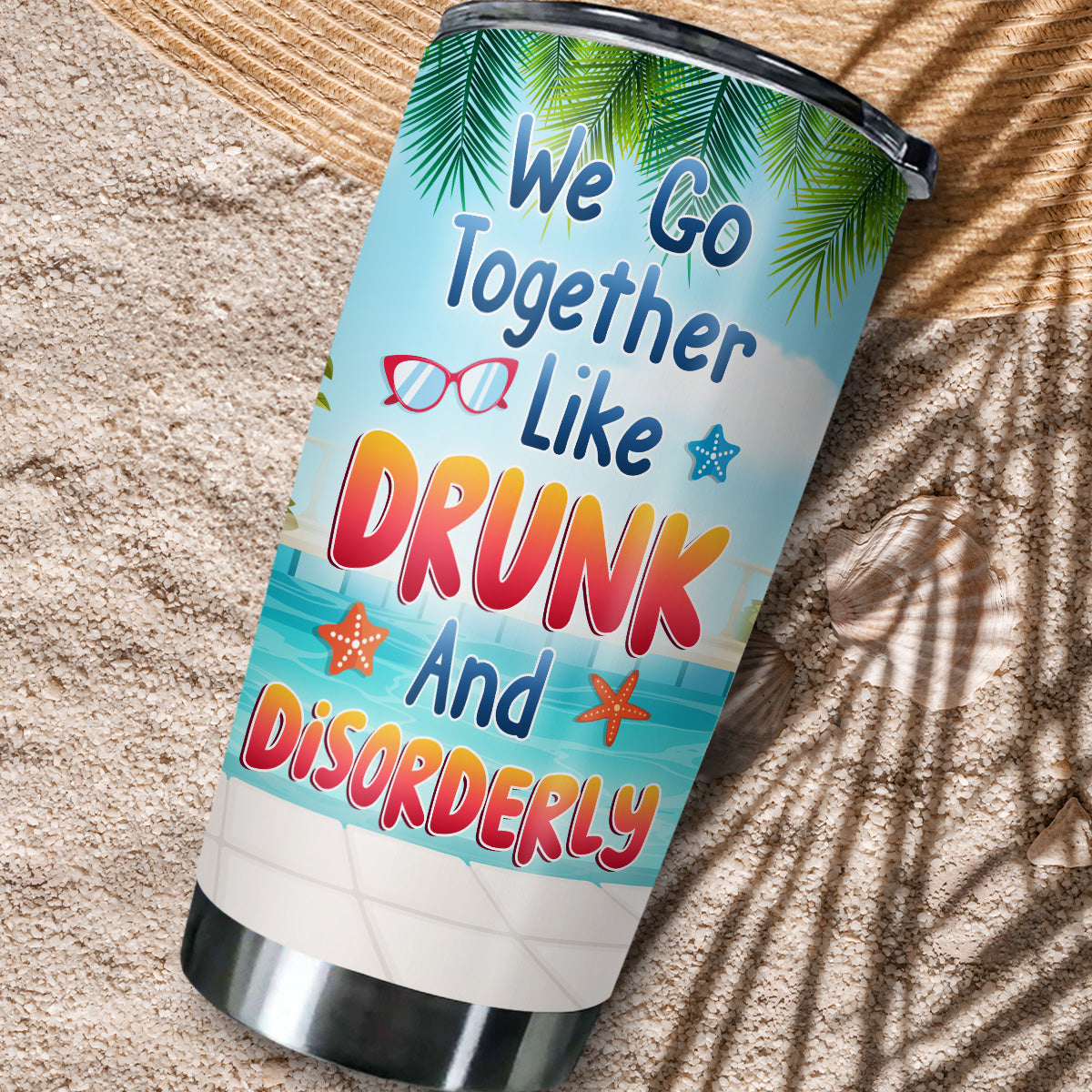 Pool Party - Personalized Custom Tumbler