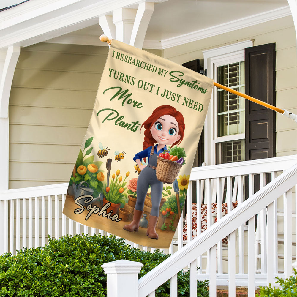 Need More Plants - Personalized Custom Flag
