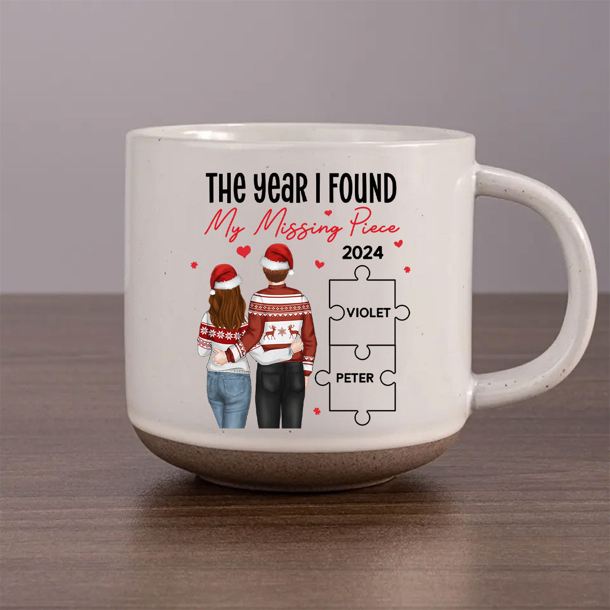 My Missing Piece - Personalized Custom Pottery Mug