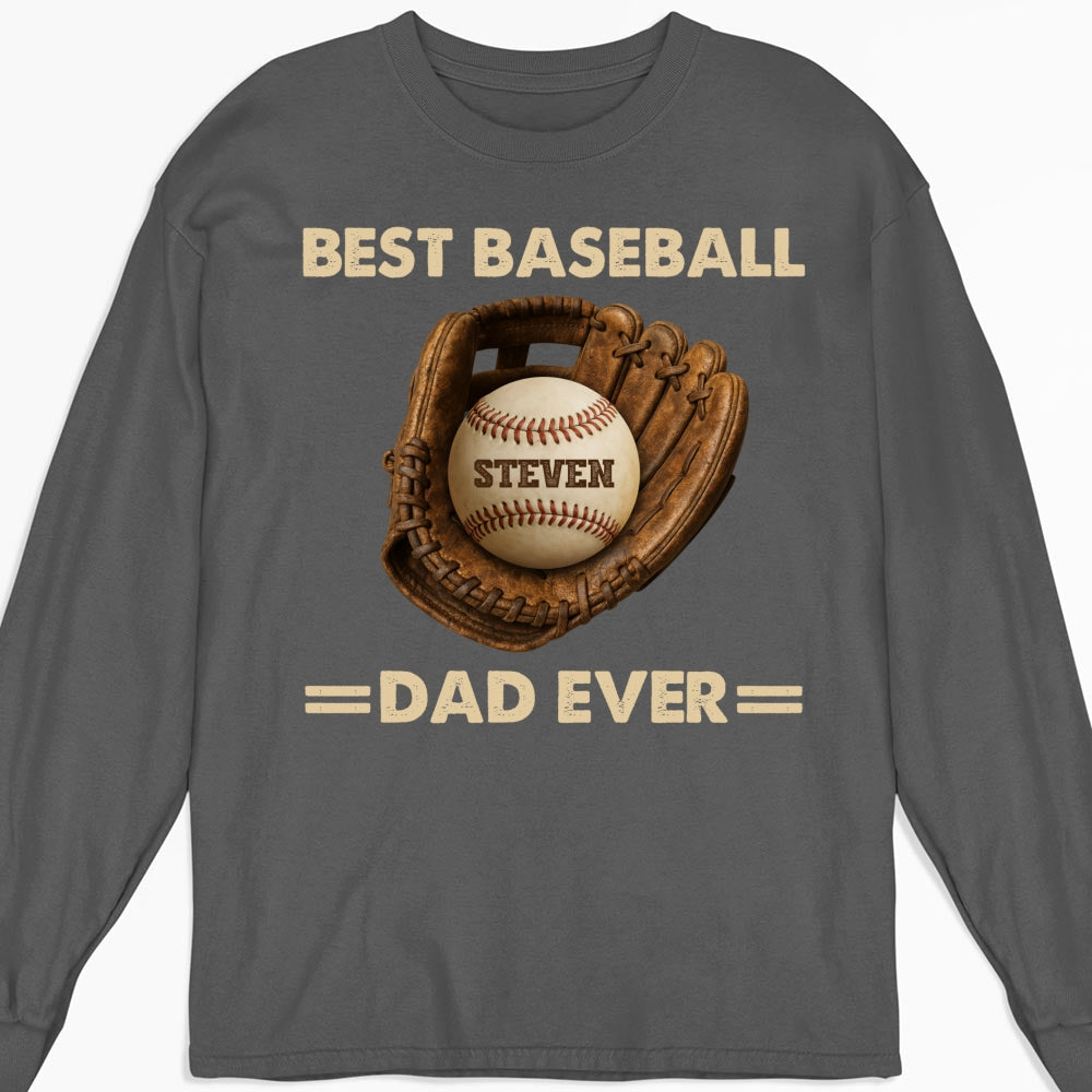Baseball Dad - Personalized Custom Shirt