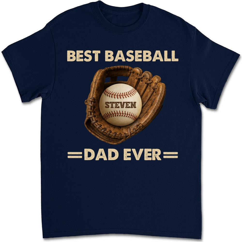 Baseball Dad - Personalized Custom Shirt