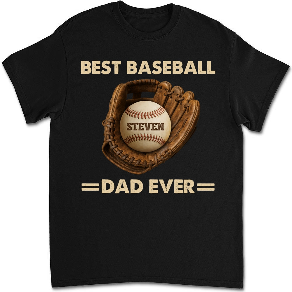 Baseball Dad - Personalized Custom Shirt