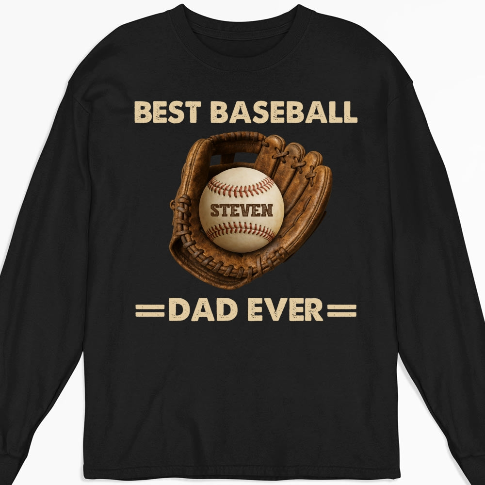 Baseball Dad - Personalized Custom Shirt