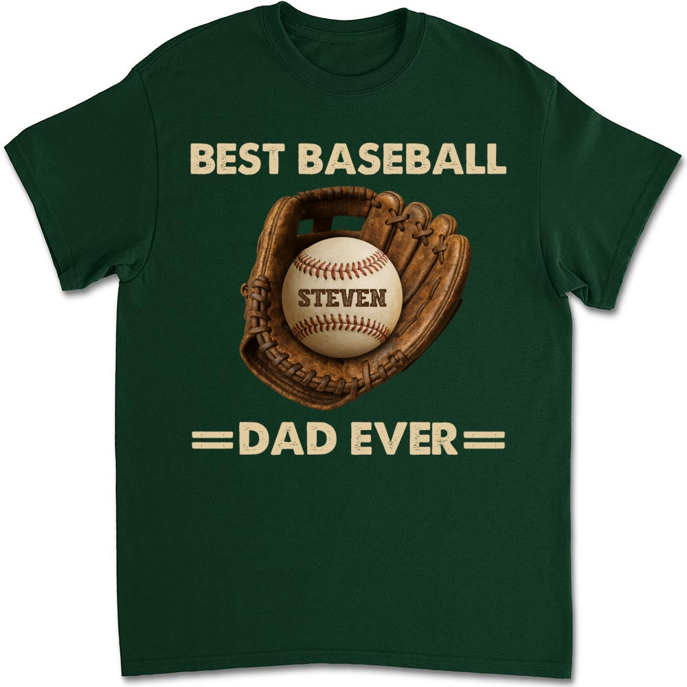 Baseball Dad - Personalized Custom Shirt