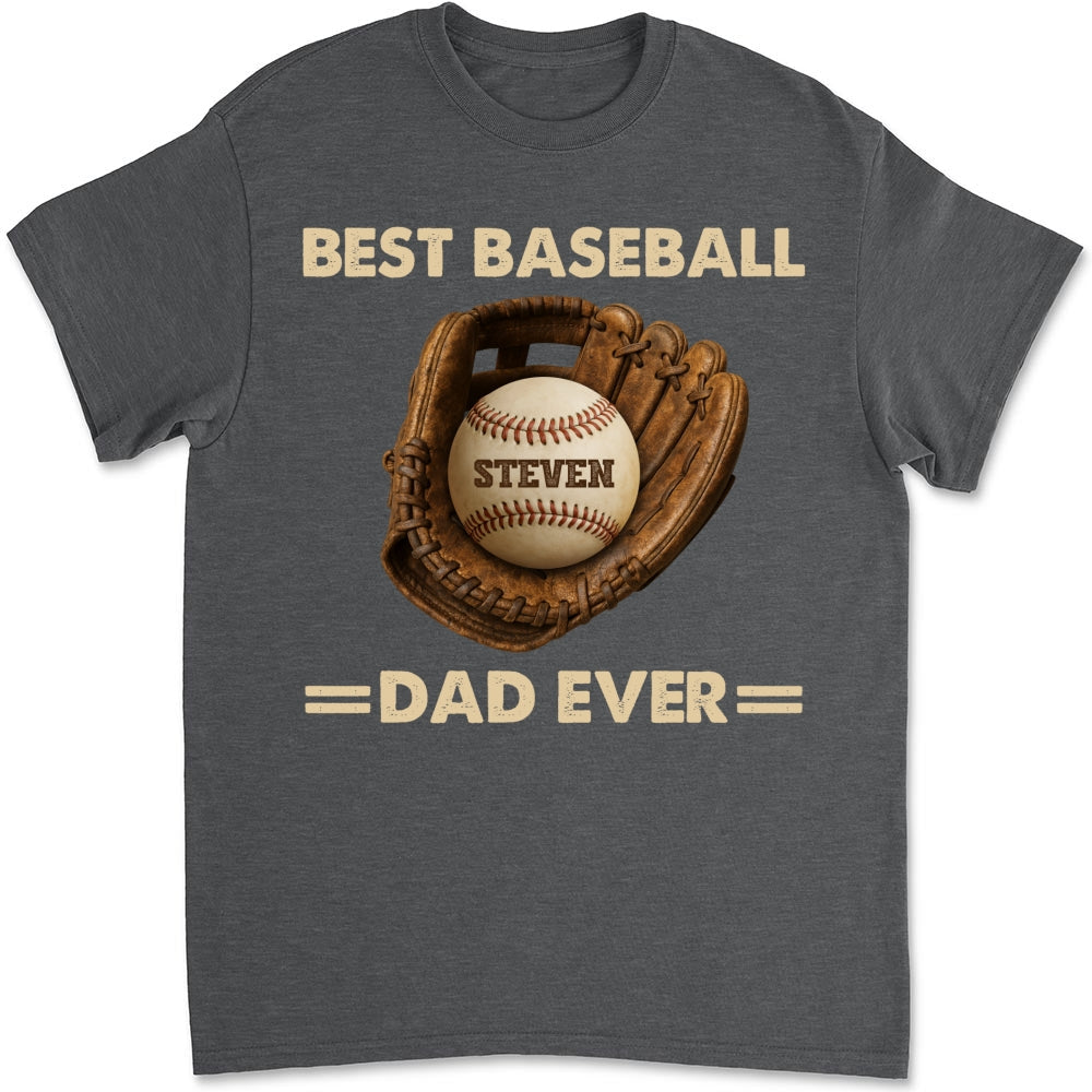 Baseball Dad - Personalized Custom Shirt