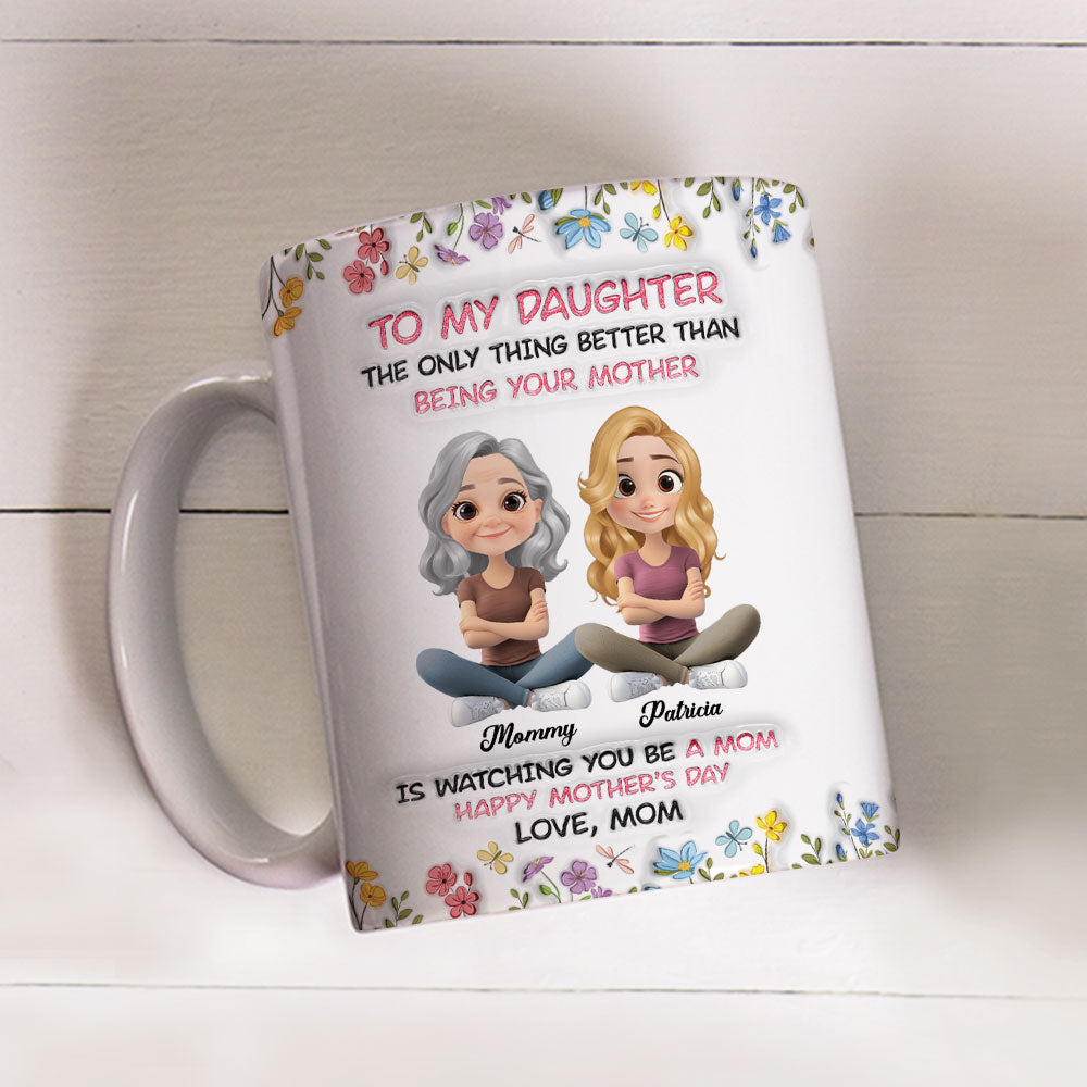 All My Love Is Yours My Child - Personalized Custom 3D Inflated Effect Mug