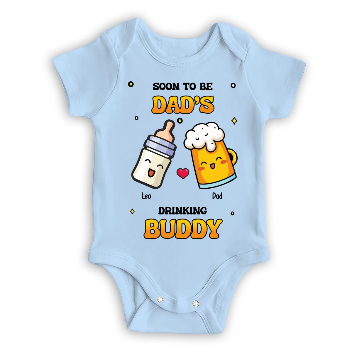 Father Buddy - Personalized Custom Baby Onesie