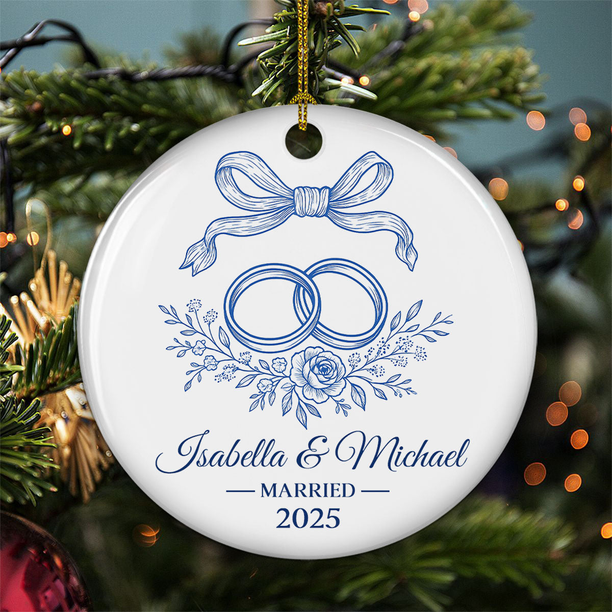 Us Being Us - Personalized Custom Ceramic Ornament