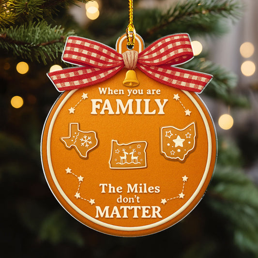 The Miles - Personalized Custom Acrylic Ornament