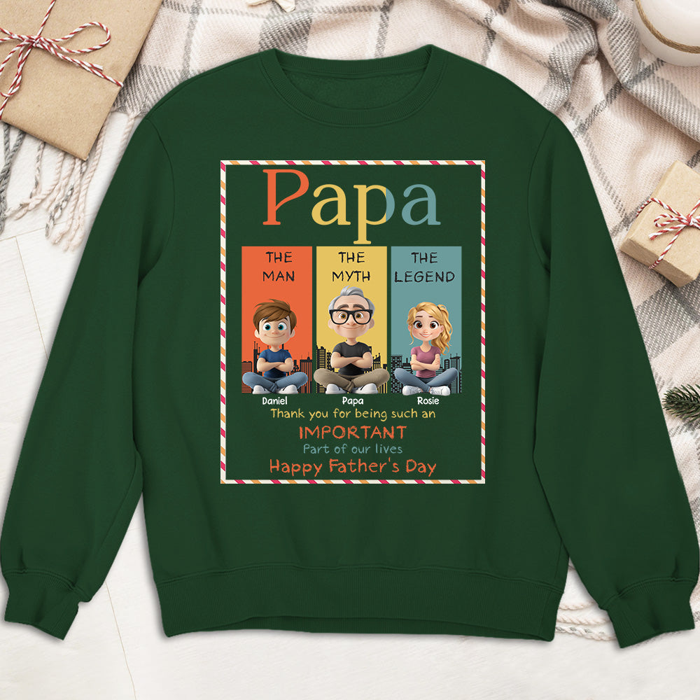 The Myth Who Raised Me - Personalized Custom Shirt