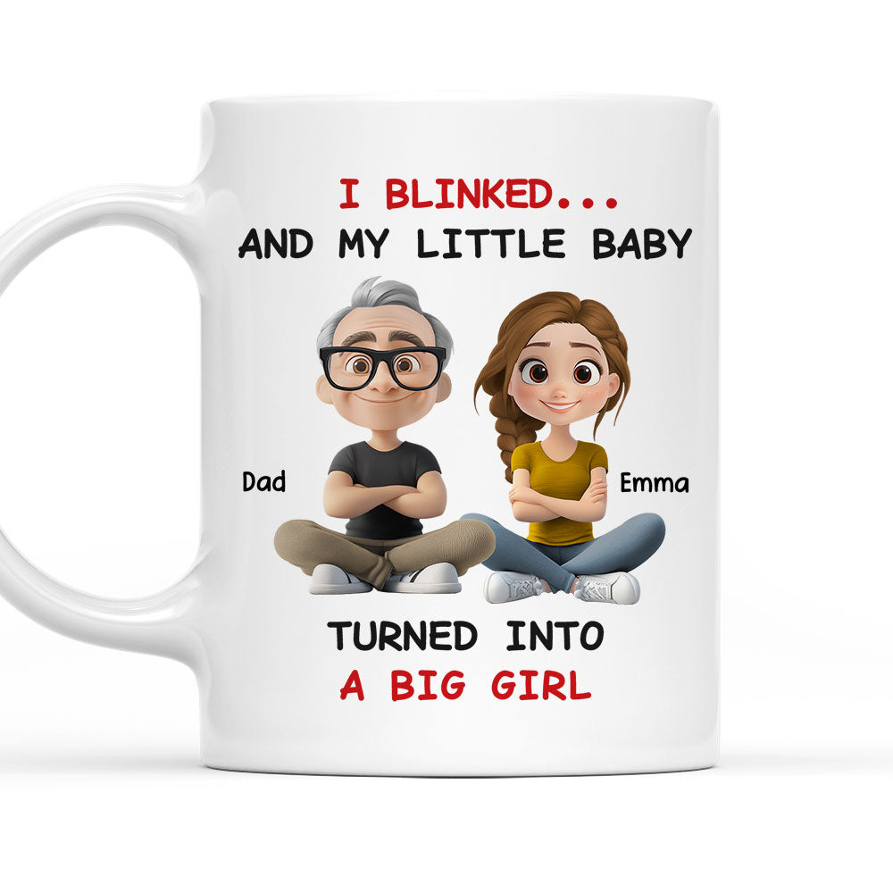 In The Blink Of An Eye - Personalized Custom Coffee Mug