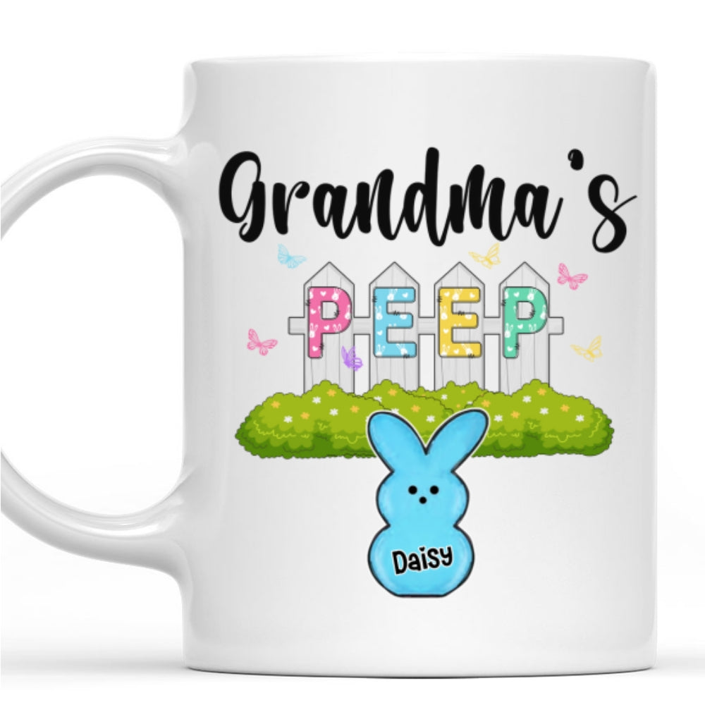 Grandma Peeps Easter - Personalized Custom Coffee Mug