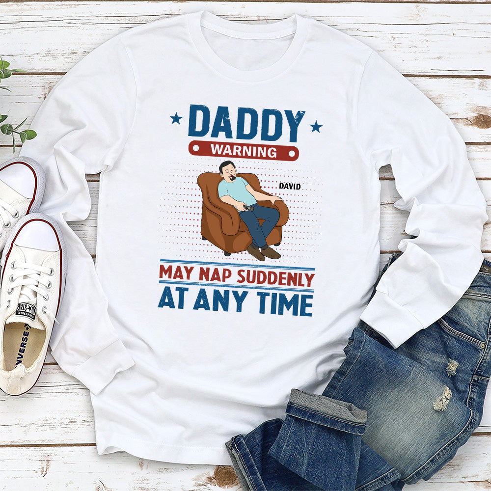 Nap At Anytime - Personalized Custom Shirt