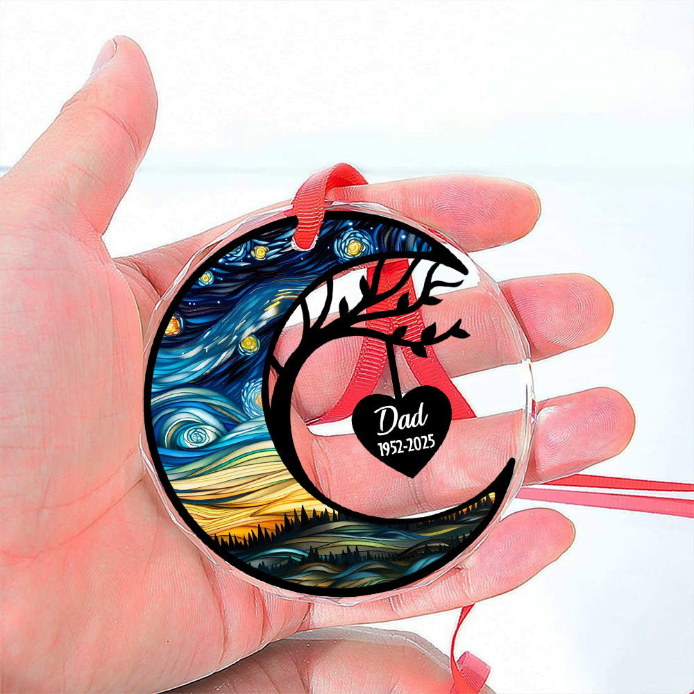 In Heaven - Personalized Custom Glass Ornament