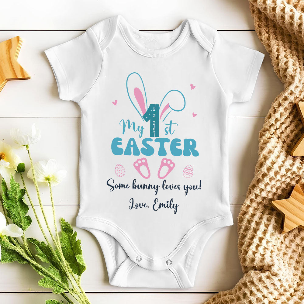 Bunny Wonderland - Personalized Custom Baby Onesie