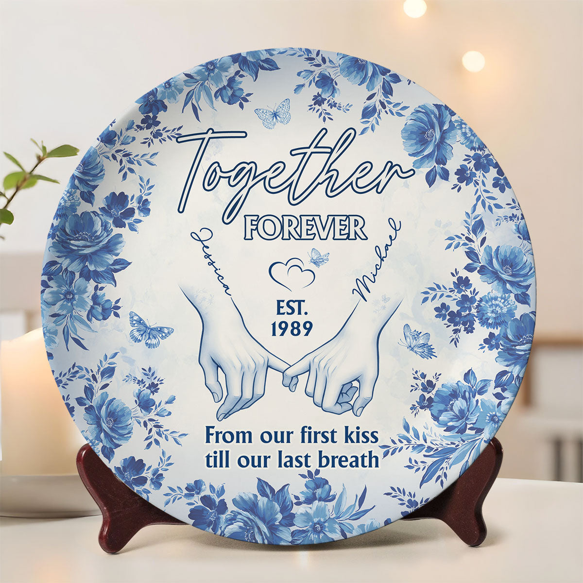 Forever With You - Personalized Custom Plate