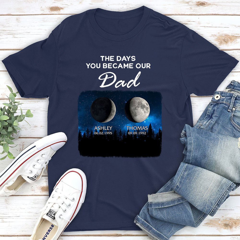 The Day You Become My World - Personalized Custom Shirt