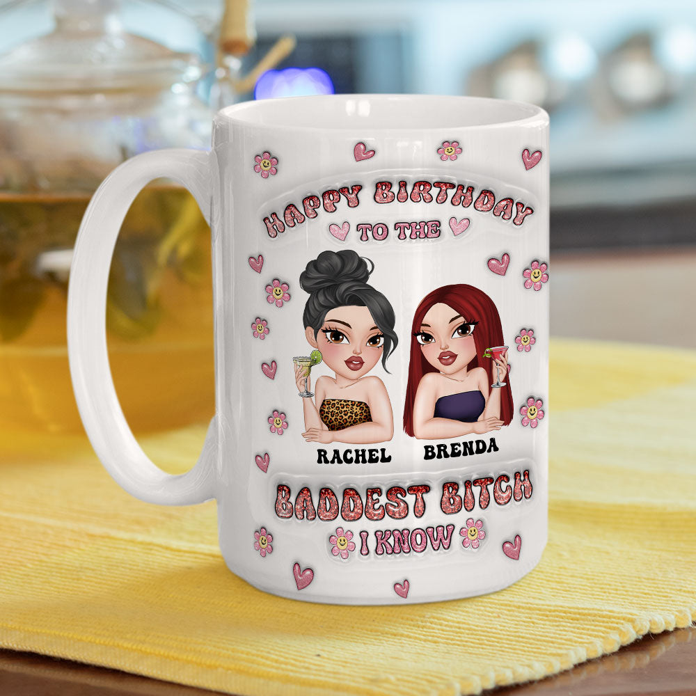 Slaying Every Year- Personalized Custom 3D Inflated Effect Mug