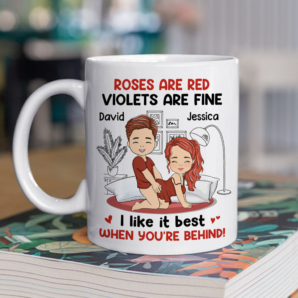 My Love For You Reaches Beyond Measure - Personalized Custom Coffee Mug