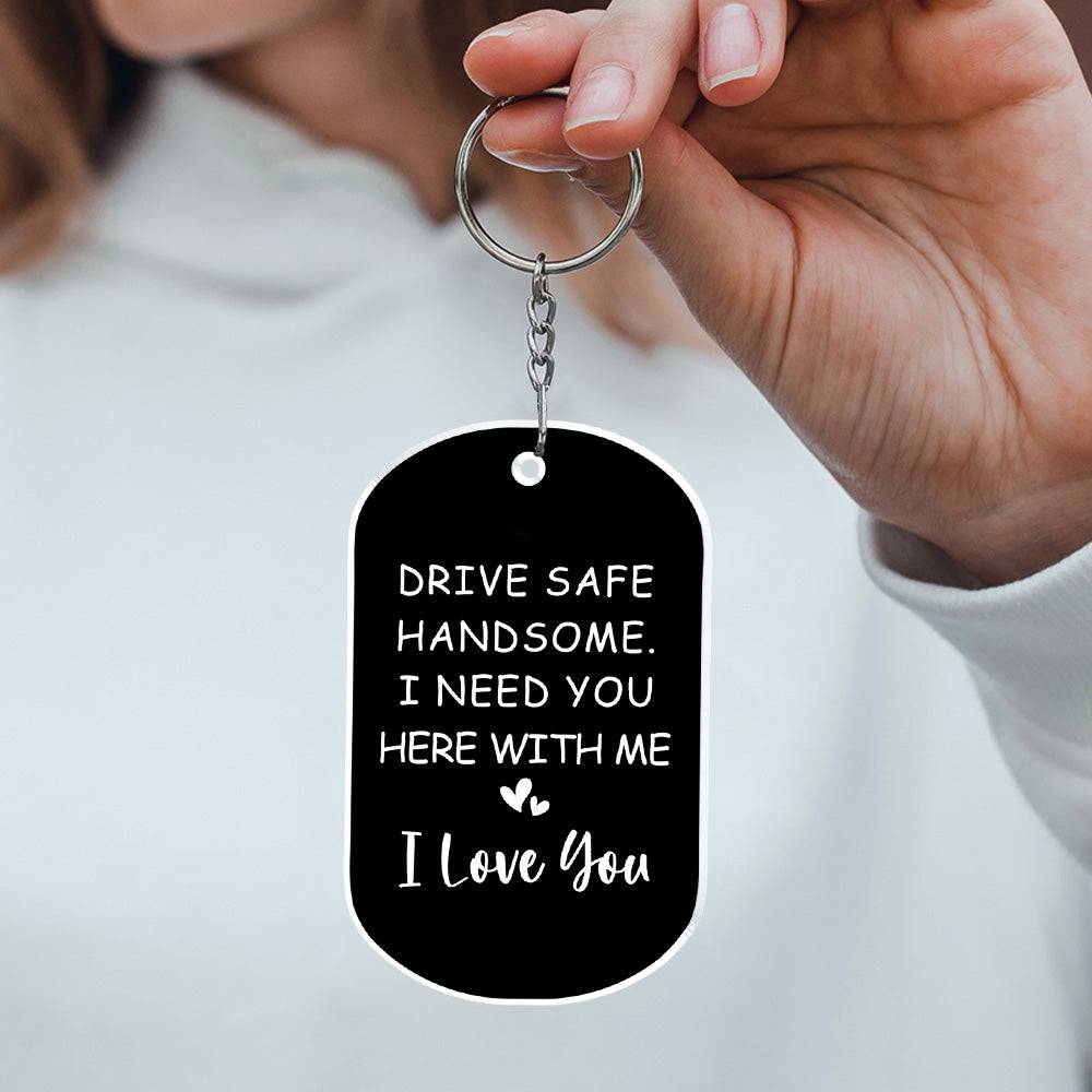I Need You Here - Personalized Custom Acrylic Keychain