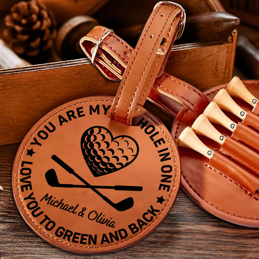 You Are My Hole In One - Personalized Custom Golf Tee Bag