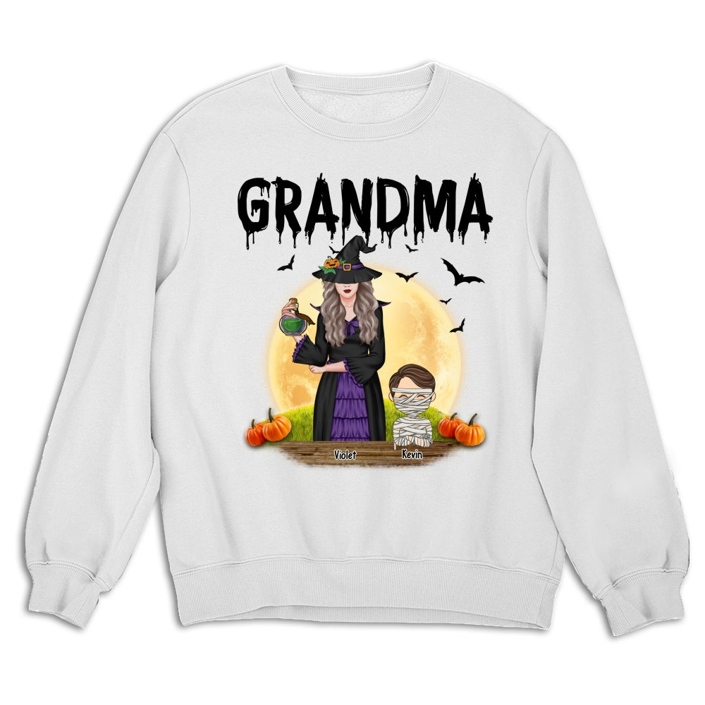 Witch Grandma - Personalized Custom Shirt