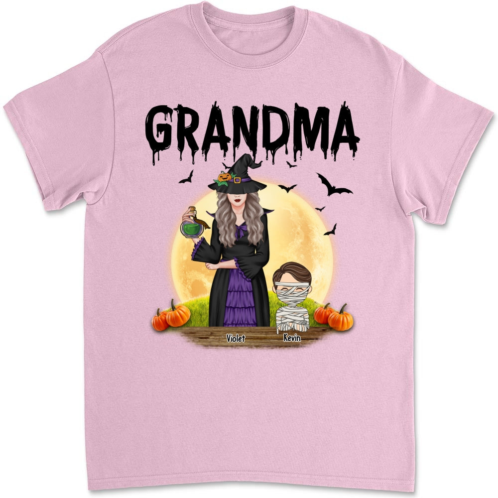 Witch Grandma - Personalized Custom Shirt