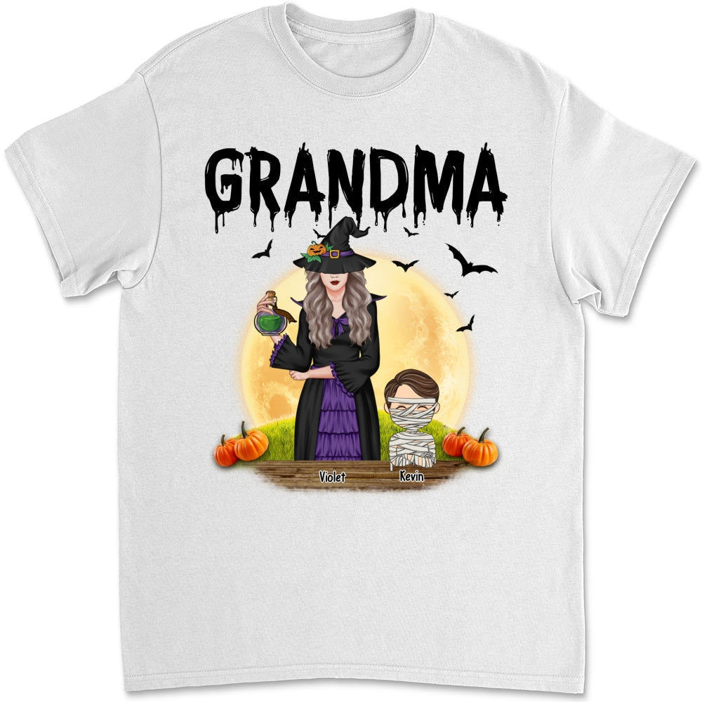 Witch Grandma - Personalized Custom Shirt
