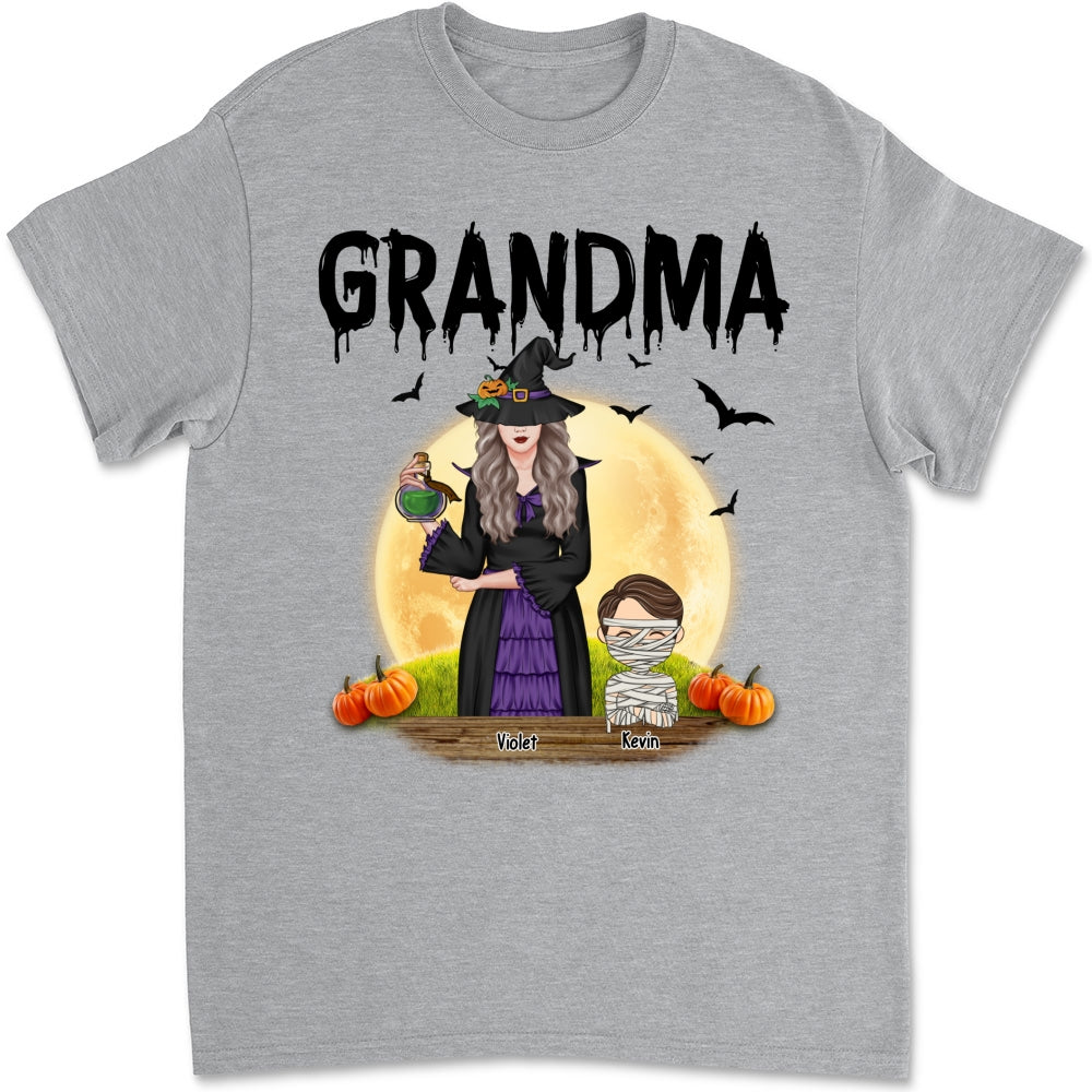 Witch Grandma - Personalized Custom Shirt