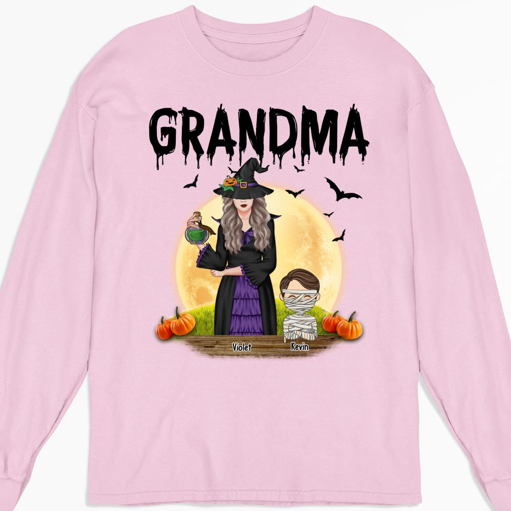 Witch Grandma - Personalized Custom Shirt