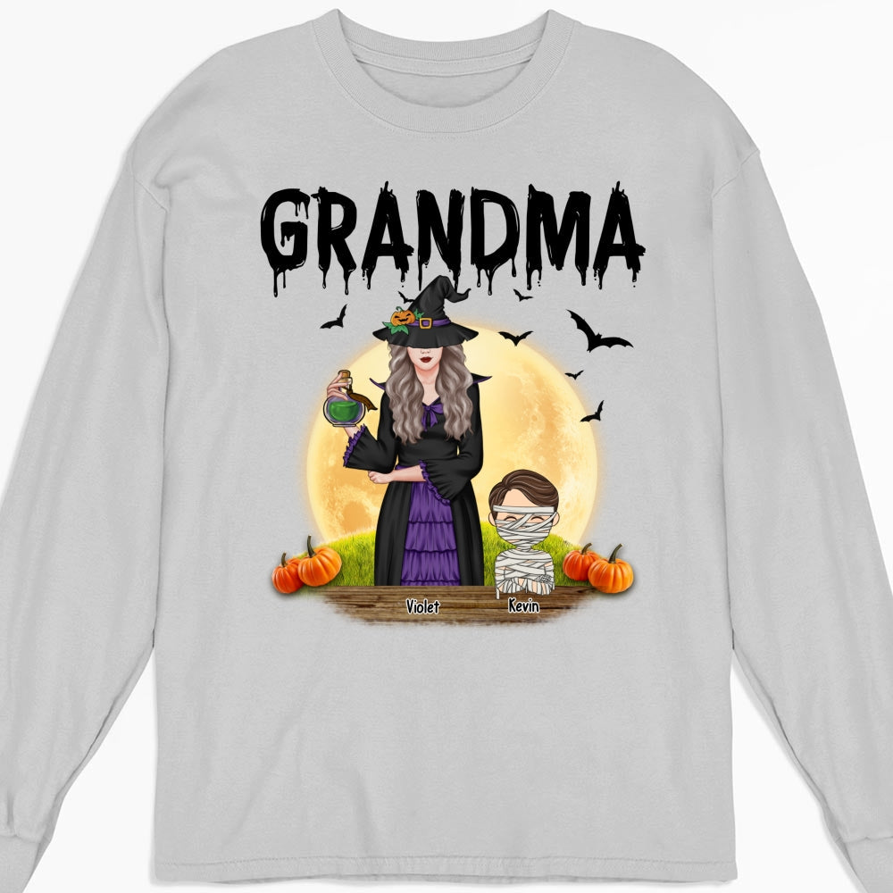 Witch Grandma - Personalized Custom Shirt