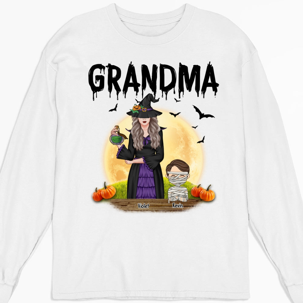 Witch Grandma - Personalized Custom Shirt