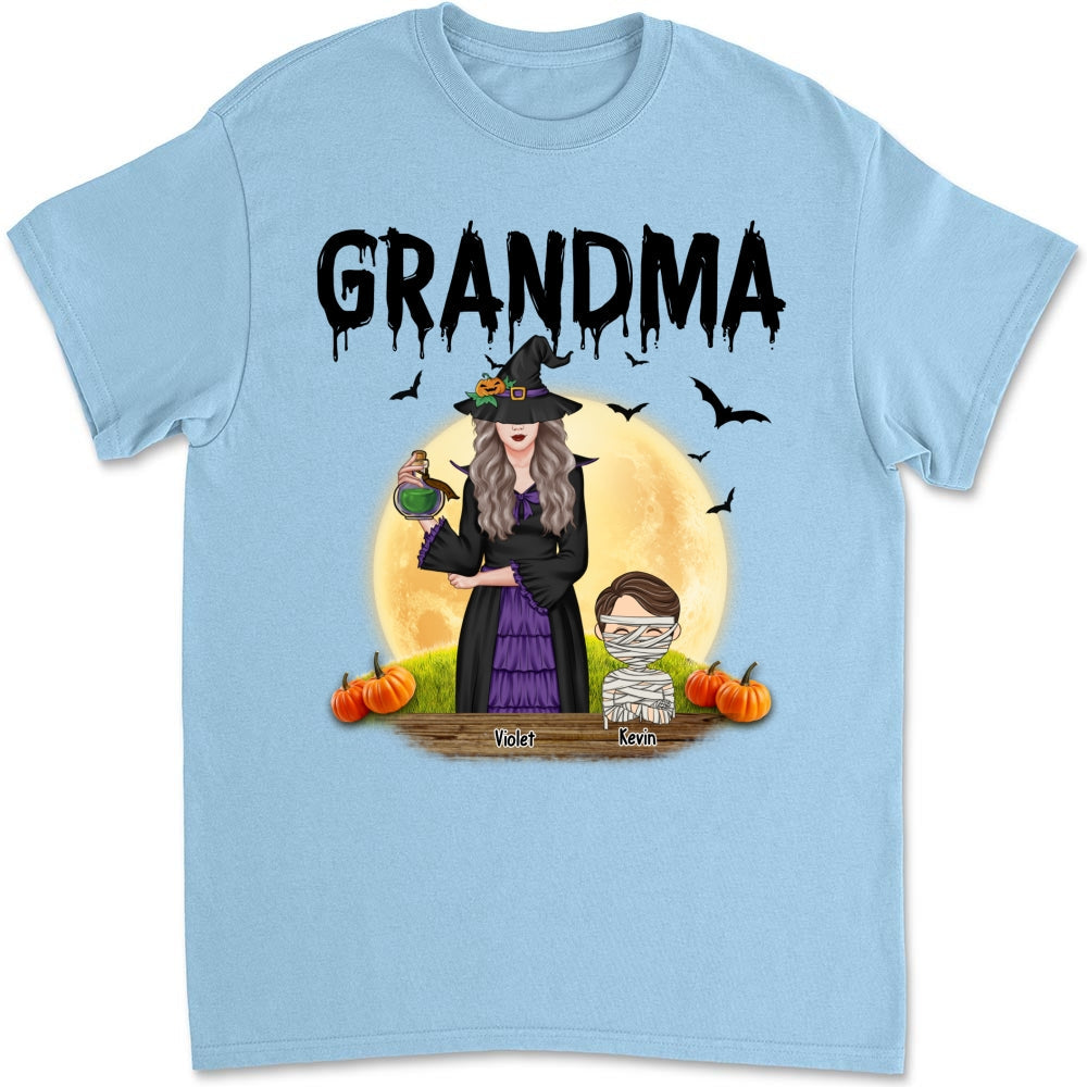 Witch Grandma - Personalized Custom Shirt