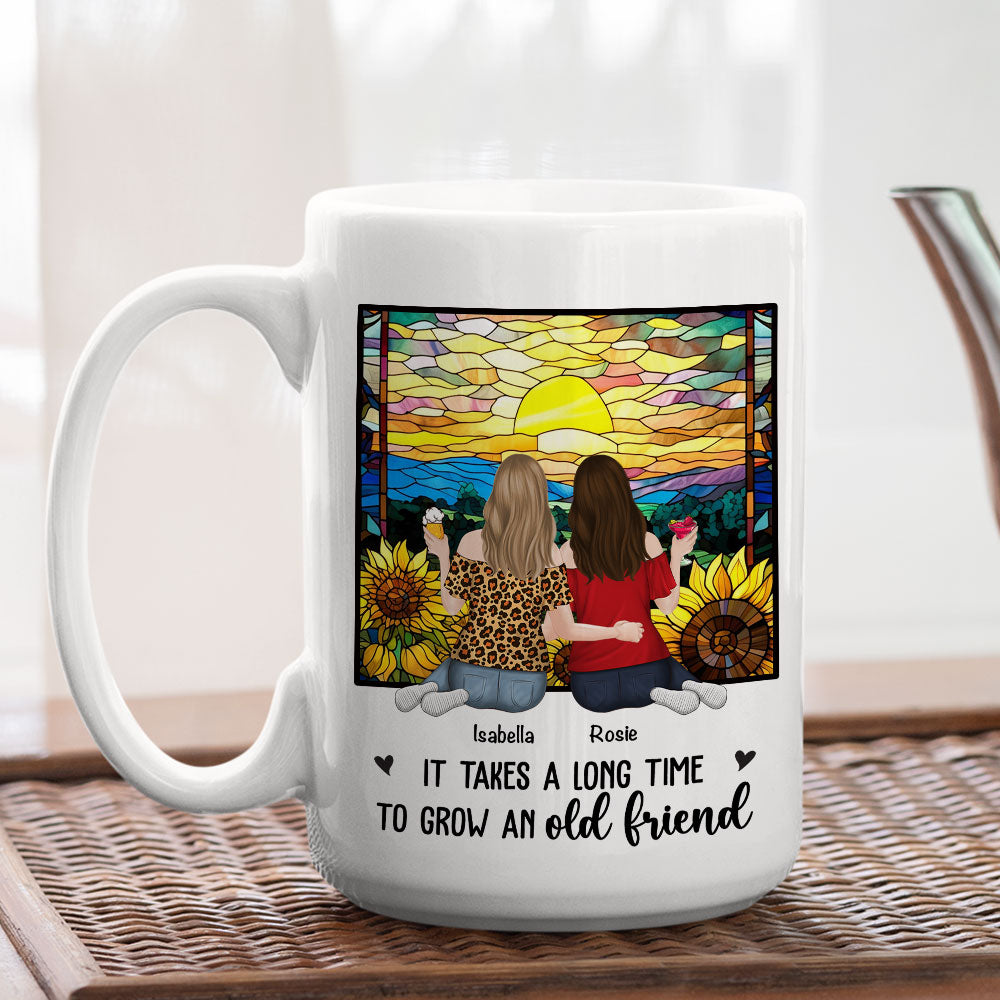Grow An Old Friend - Personalized Custom Coffee Mug