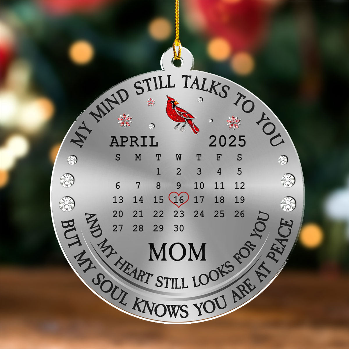 Shining From Heaven - Personalized Custom Acrylic Ornament