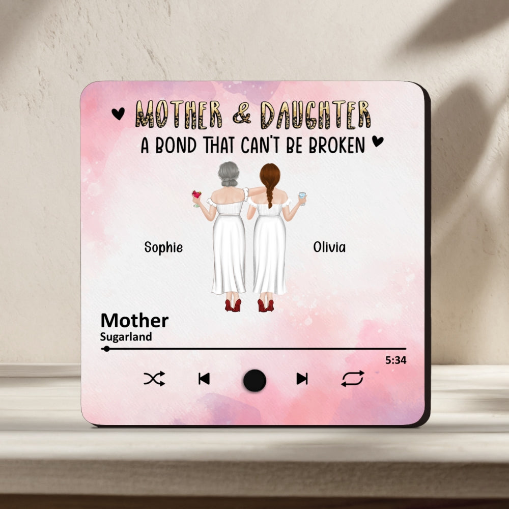 A Bond That Cannot Be Broken - Personalized Custom Music Fridge Magnet