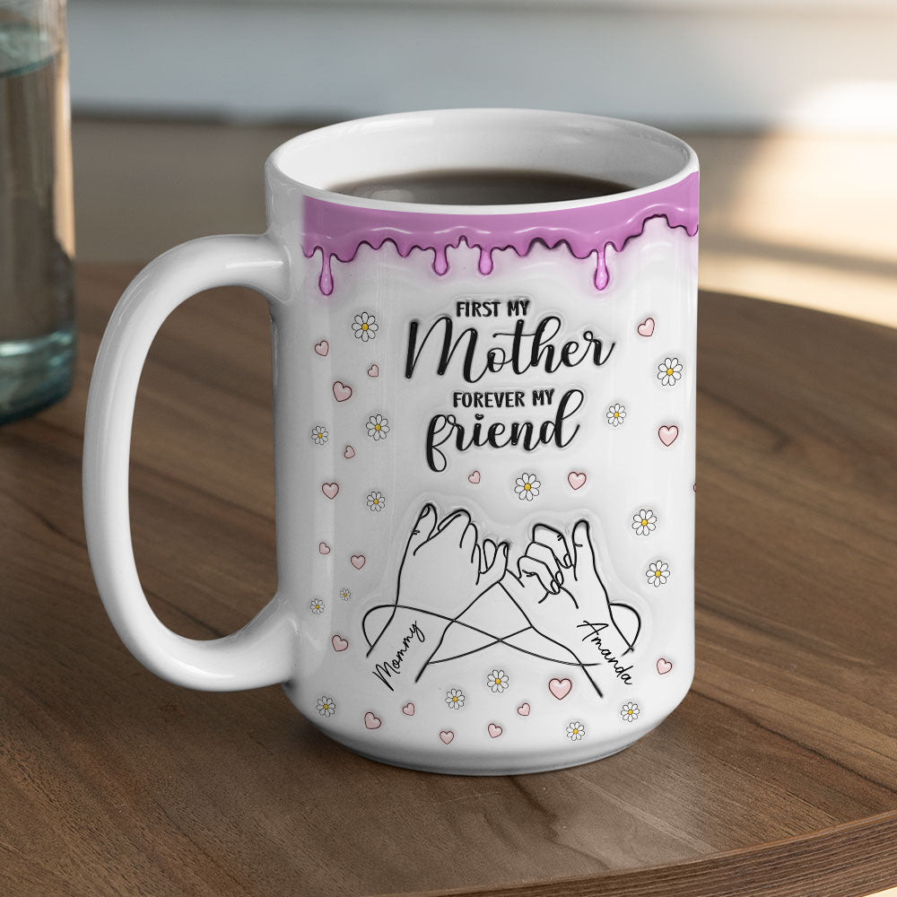 Forever My Friend - Personalized Custom 3D Inflated Effect Mug
