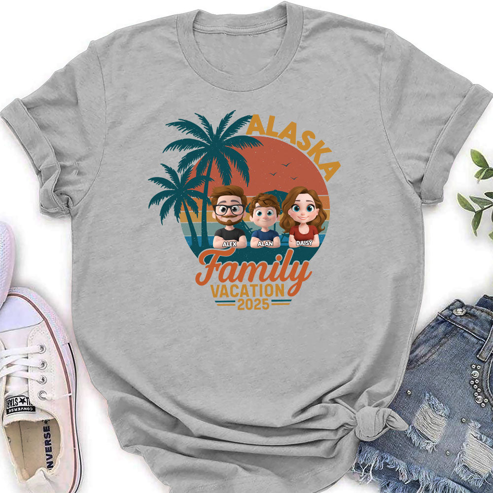 Family Vacation - Personalized Custom Shirt