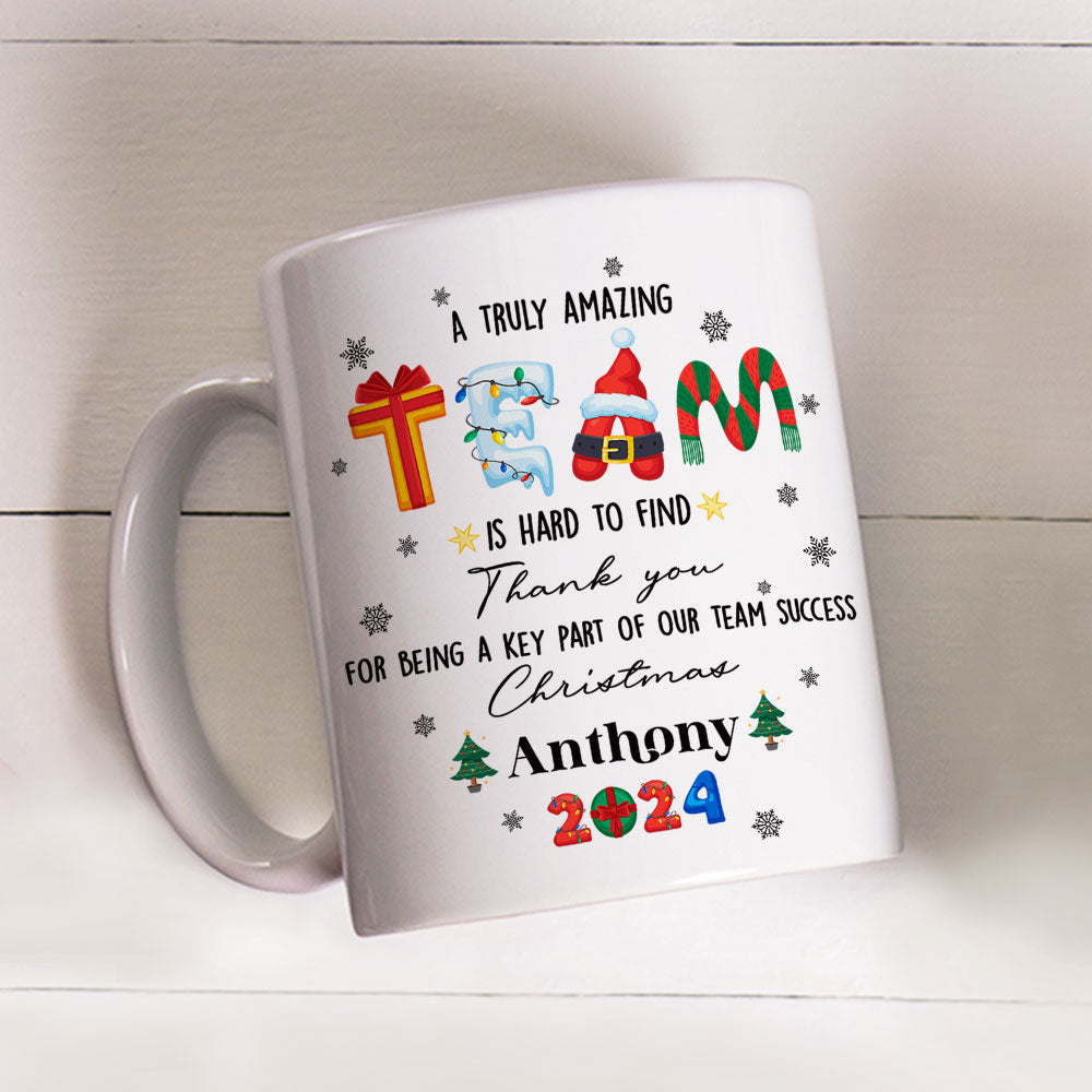 A Wonderful Crew - Personalized Custom Coffee Mug