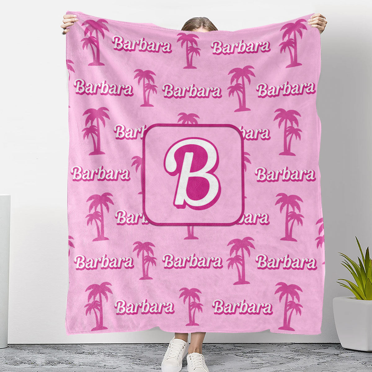 Colorful Island Dreams - Personalized Custom Fleece Blanket