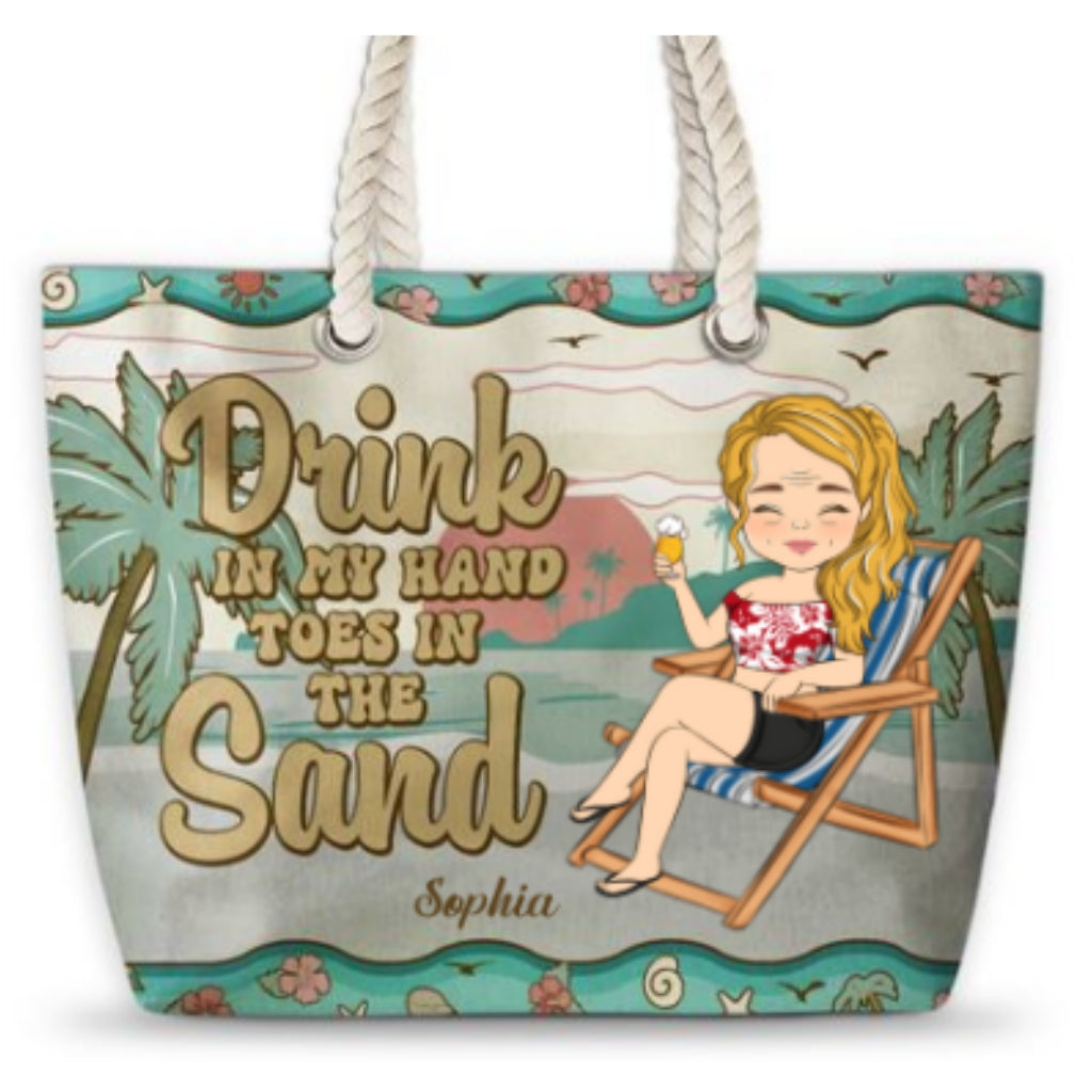 Hola Beaches- Personalized Beach Bag