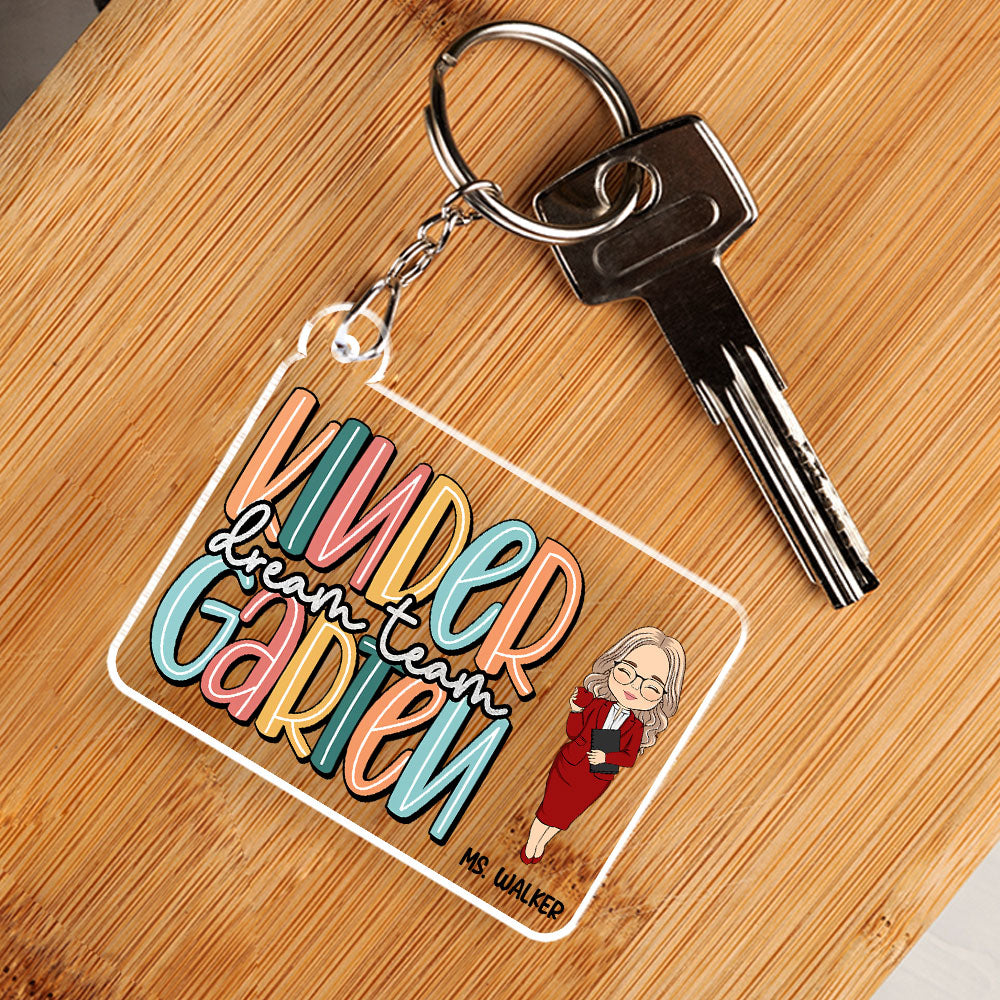 Back To School - Personalized Custom Acrylic Keychain