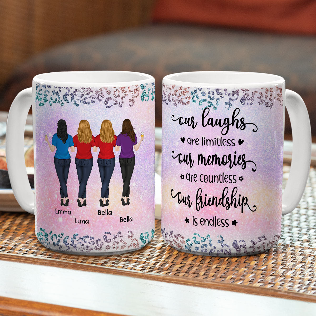 We Will Be Friends Until We Are Old - Personalized Custom Coffee Mug