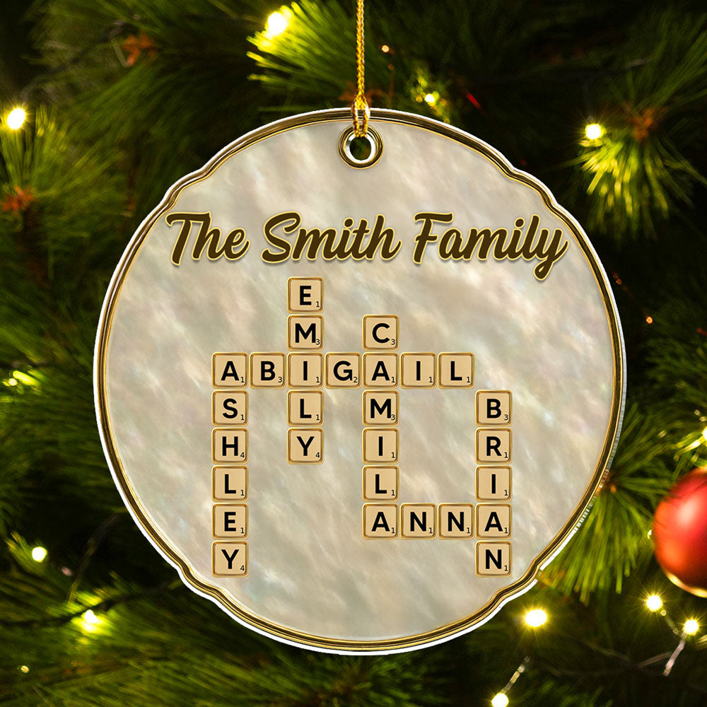 Our Home - Personalized Custom Acrylic Ornament