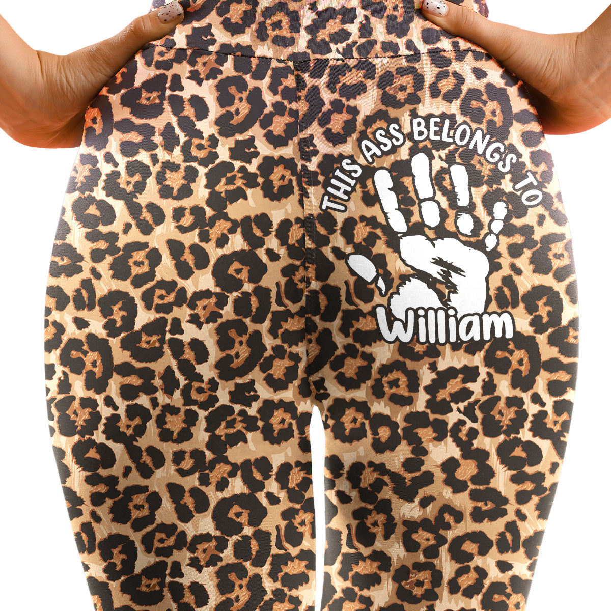 Belongs To Him - Personalized Custom Leggings